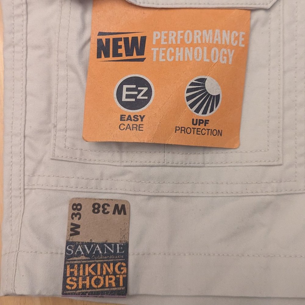 Savane Stone Hiking Shorts 38W NWT - Picture 4 of 4